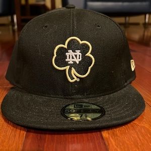 Notre Dame Athletic Hat | New Era | Size 7.5 | Unworn with tags, vintage